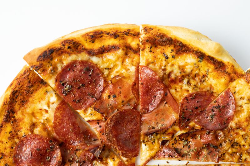 Pequod's Classic Cheese Deep Dish Pizza with caramelized crust