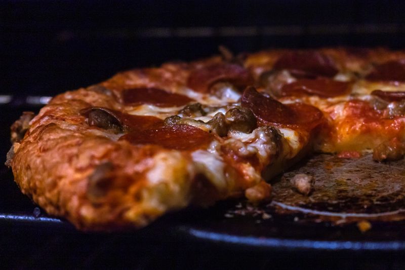 Veggie Supreme Deep Dish Pizza